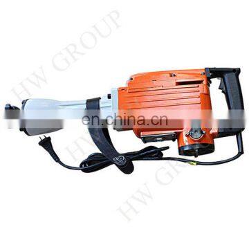 2200 Watt Electric Demolition Jack Hammer Concrete Breaker Punch + 2 Chisel