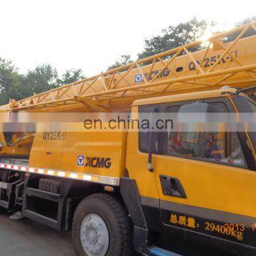 Chinese Brand New Truck Crane 25Ton Truck Crane QY25 for Sale