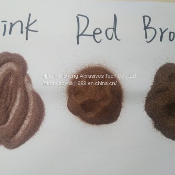 Pink garnet sand price 80mesh garnet waterjet cutting sand