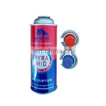 made in china Aerosol Use Aerosol Can Tin Can for Butane Gas Cartridge  and Aerosol tin can for butane gas