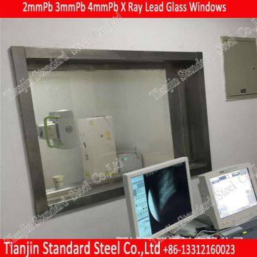 Hospital 2mmpb Lead Glass Window / Nuclear Medicine 4mmPb Shielding Window