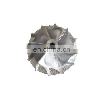 GT15-25 720915-0004/737692-0002 44.50/60.01mm 6+6 blades Racing Turbocharger milling/aluminum 2618/billet Compressor wheel