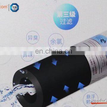 Activated Carbon Block Water Filter Cartridge Sintered