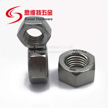 DIN934 hex nut A2-70 stainless steel