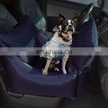 Luxury Dog Car Seat Pet Booster Seat Waterproof Travel Dog Bed Safety Pet Carrier With Handle photo-3