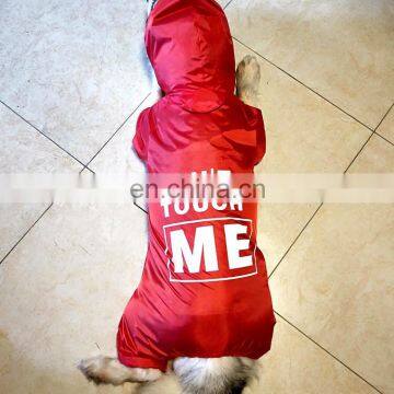 Doberman Labrador Husky Waterproof Outdoor Dog Rain Coat Custom Big Dog Raincoat photo-2