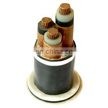 High Quality 35 sq mm Single Core Copper Cable 10kv 3x240 XLPE Power Cable photo-4