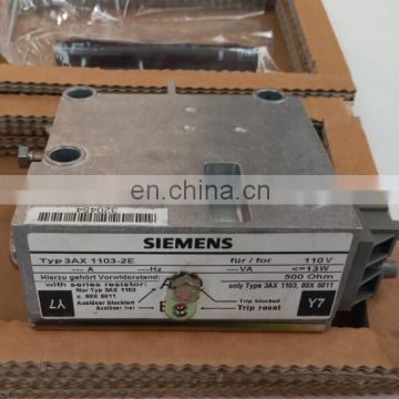 3AX1103-2P 3AX1103-2G 3AX1103-2H SIEMENS Vacuum Circuit Breaker Undervoltage release