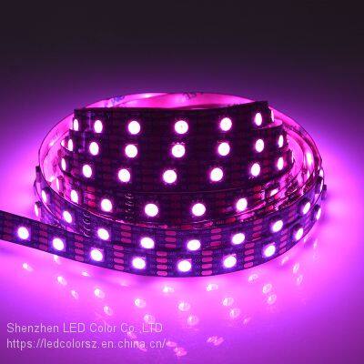 5V LED Strip Light RGB LC8823 Black PCB SMD 5050 for Party Decoration photo-4