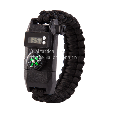 Tactical Accessories Bracelet With Compass and Rope photo-2