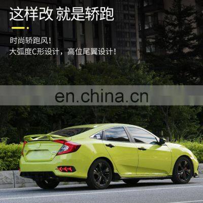 Factory Price Good Fitting High Quality Auto Accessories Trunk Spoiler Wing Trim Fashion Style photo-5