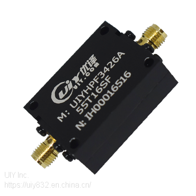 Communication Equipment 5.5-16GHz RF High Pass Filter