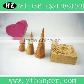 luxury wood ring stand ring holder