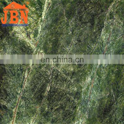 600X600 marble look forest green porcelanato promotion flooring tile