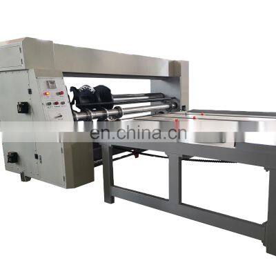 Semi Automatic Chain Feeder Corrugated Box Rotary Slotter Machine Carton Box Slotting Machine