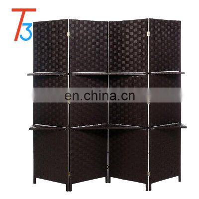 Living Room Furniture Wood Room Divider Home Decor Folding Easy House Beauty