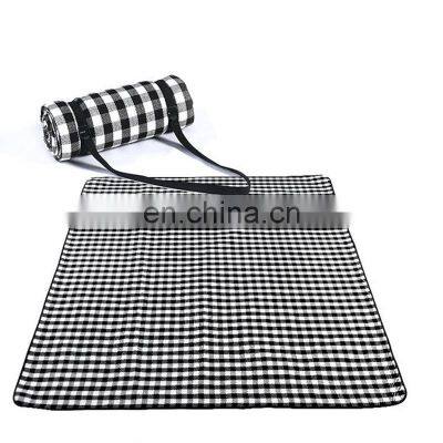 Outdoor Camping Mat Acrylic Fiber Picnic Beach Blanket Waterproof Camping Mats