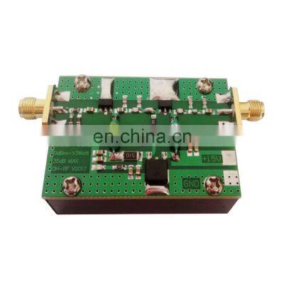 1MHz-1000MHZ 35DB 3W HF VHF UHF FM Broadband RF Power Amplifier Transmitter for Ham Radio