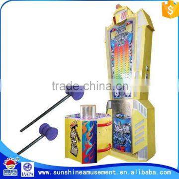 Hot Sell Simulator Toy Claw Game Machines Game Center Electric Hammer Amusement Game Machine