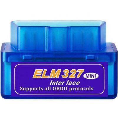 V1.5 Super MINI ELM327 BT OBD2 Vehicle Detector V2.1 English Version Car Diagnostic Scanner photo-3