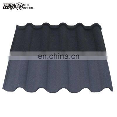 Beautiful Color Roman Stone Coated Metal Roofing Tiles Colored Making Roman Roof Tile photo-2
