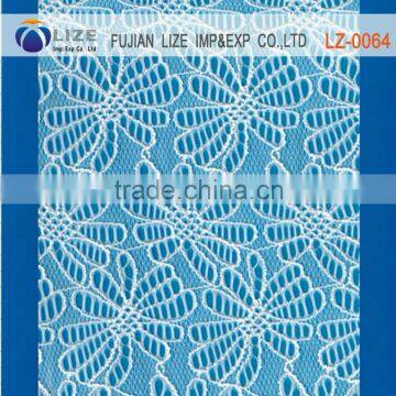 new design Nylon Lace Material Fabric lz-0064