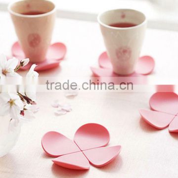 Fancy Japanese Cherry Cup Mats