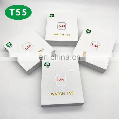 Heart Rate Wrist Watch Band Waterproof Reloj Inteligente Iwo 13 Call Phone Smartwatch T55 Smart Watch Pro Series 6 photo-5