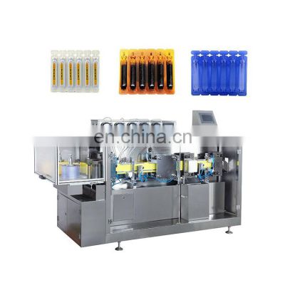 Automatic Pharmaceutical Cod Liver Oil Test Set Plastic Ampoule Filling And Sealing Machine