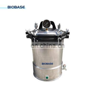 BIOBASE CHINA Portable Autoclave 24L AntI-dry Out Type Steam Sterilizer BKM-P24(F) for Lab