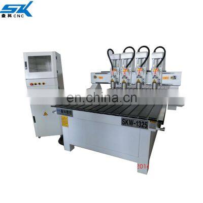 2 Heads 4 Head and 8 Head Cnc Router Carving Wood PVC Acrylic MDF Sofa Table Furniture Legs SKW-1325 photo-2