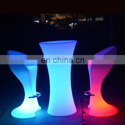 furniture house living room /LED furniture Light up bar Table Illuminated Led Glowing Cocktail Table