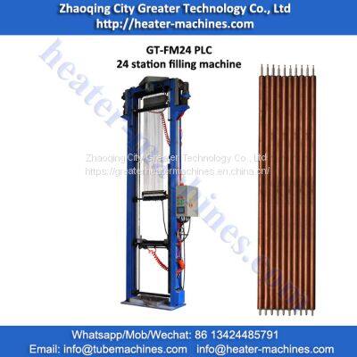 24 Station MGO Powder Filling Machine for Tubular Heater photo-2