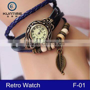 2015 Hot Selling New Style Lady Watch Vintage Watches Bracelet