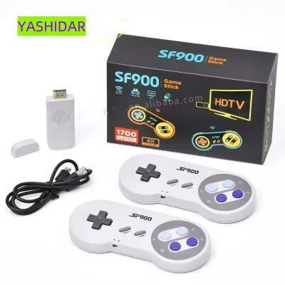 Sf900 Game Stick 4k Black Box 16 Bit Built In 5000 Games Retro Video Gaming Console Classic Tv Game For Sfc photo-3
