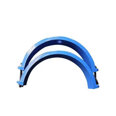 Ductile Iron Pipe DI Half Clamp Theaded Pipe Saddle