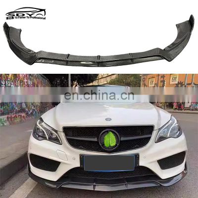 W205 C Class High Quality Carbon Fiber BB Style Front Lip Front Bumper Lip For Mercedes Benz C Class W205 2014-2018