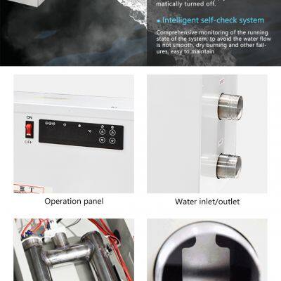 Electric High Quality Swimming Pool Water Heat Portable Piscina Small Power Pool Water Heater photo-5