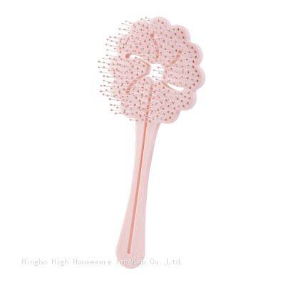 NEW Flower-shaped Hair Brush Detangling Hair Brush Scalp Massage Comb