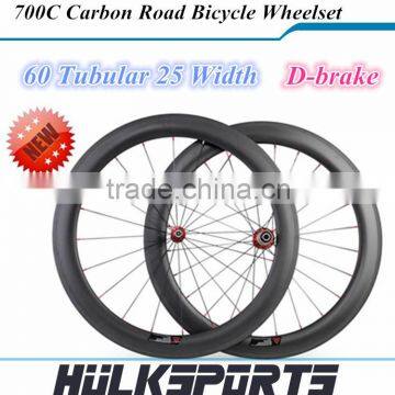 700C full carbon road bicycle wheels New Disc Brake carbon bike wheel 60mm Tubular wheelset bike wheels carbon road wheels