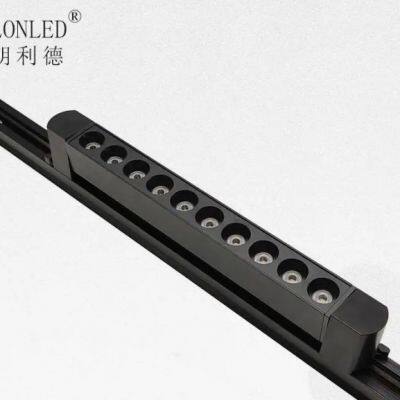 High Quality LED Linear Track Light for Store Modern Design Aluminum Body 2 Wires Track Lighting System photo-3