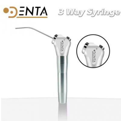 Classic Dental Air Water 3 Triple three Way Syringe Handpiece with 2 Nozzles Tips Tubing Tubes For KAVO SIRONA FONA clean Tools