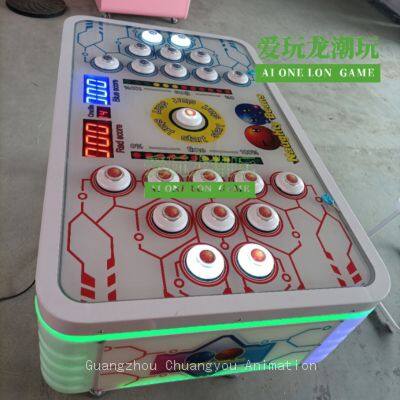 Double-player Tablet Patting Joy Bean-Beating Competitive Battle Game Machine photo-3