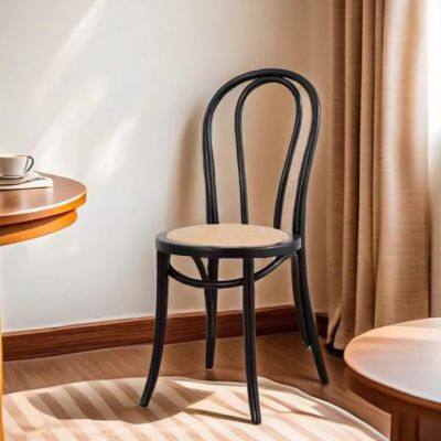 Vintage Solid Wood Dining Chair Second-hand Home Dining Table Chair photo-3