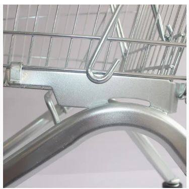 80L European Style Grocery Shopping Trolley Supermarket Carts