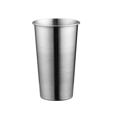 Stainless Steel Beer Mug Double-Wall Insulated, Unbreakable, Keep Cold for Hours - Perfect for Home, Bar, BBQ & Parties