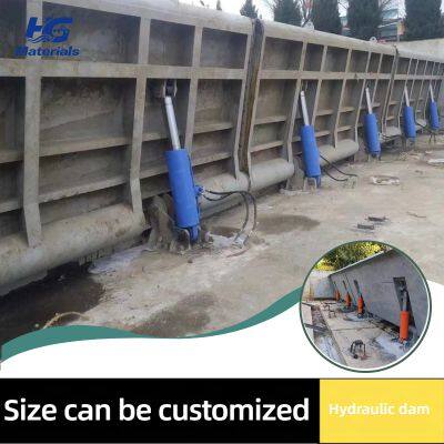 Hydraulic Elevator Dam, Chinese Lifting Dam, Water-retaining Dam