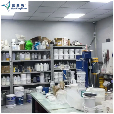 Manufacturers in China Blue Kingfisher Gamazine Paint Directly Supply Apartments, Shops Wall photo-1