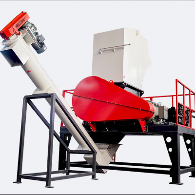 Heavy Duty Plastic Crusher for Recycling HDPE LDPE PP Pipes Sheets Bottles With High Efficiency photo-3
