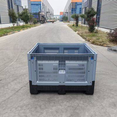 FDA Approved Plastic Pallet Container Hygienic for Cold Chain Fresh Fruit Export photo-2